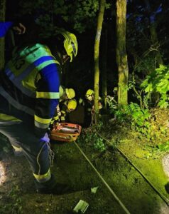 Personenrettung durch Feuerwehr in Villach